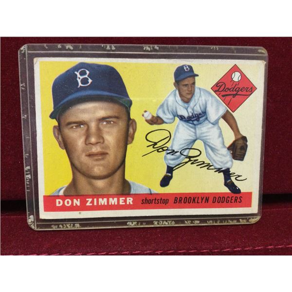Early Don Zimmer Baseball Card