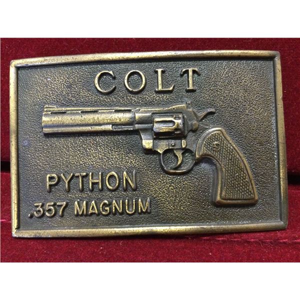Colt Python Belt Buckle