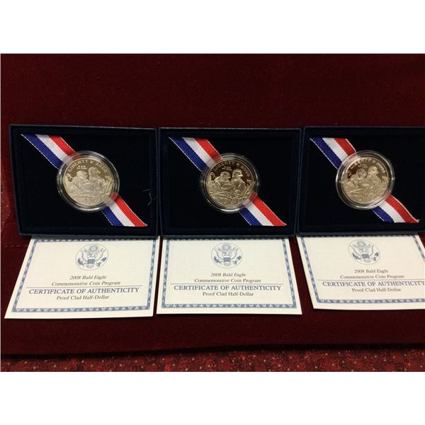US Issued 2008 Bald Eagle Coins