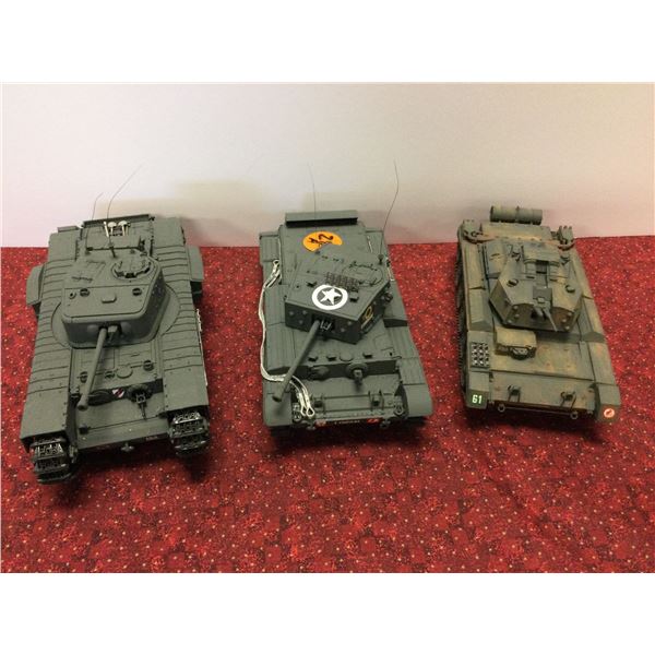 Great Vintage Model Tank Collection