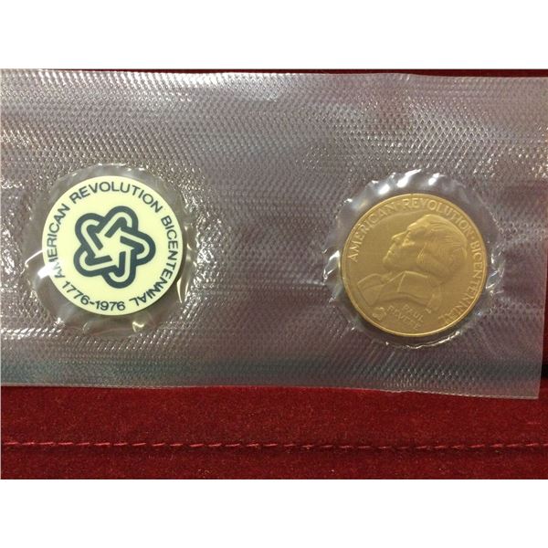 1975 Bicentennial 1st Day Cover & Coin