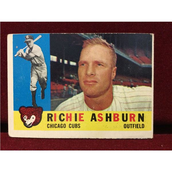 RARE Richie Ashburn Baseball Card