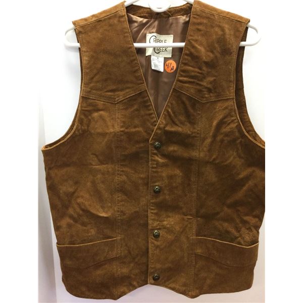 Cripple Creek Western Leather Vest