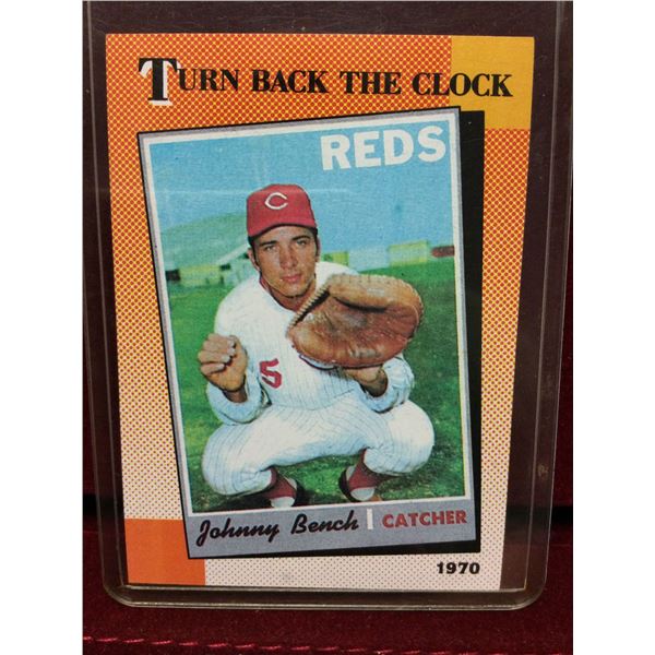 Johnny Bench Baseball Card