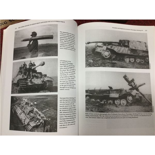 3 Outstanding WW2 German Tank Books