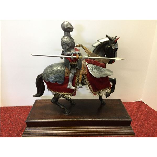 Great Medieval Knight on Horse Model