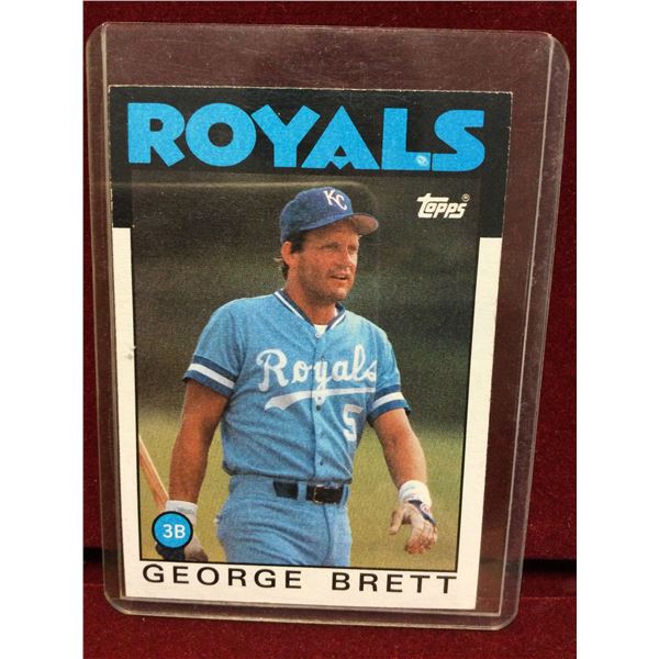 George Brett Topps Baseball Card