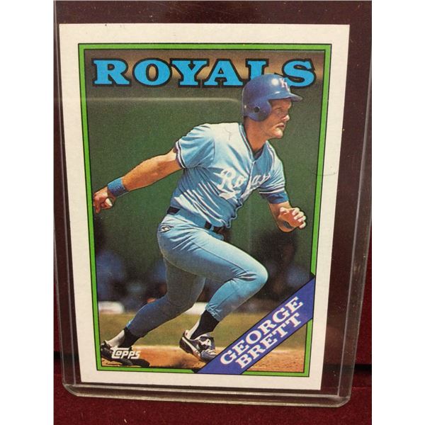 George Brett Topps Baseball Card