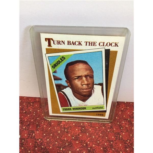 Frank Robinson Baseball Card