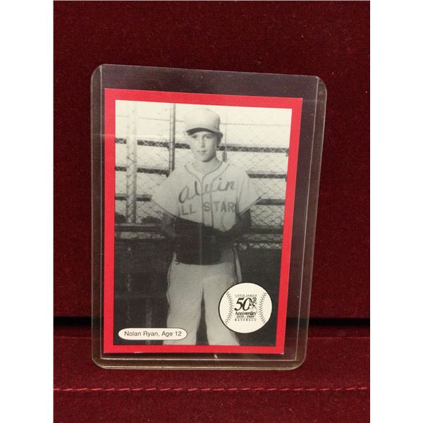 Nolan Ryan Baseball Card