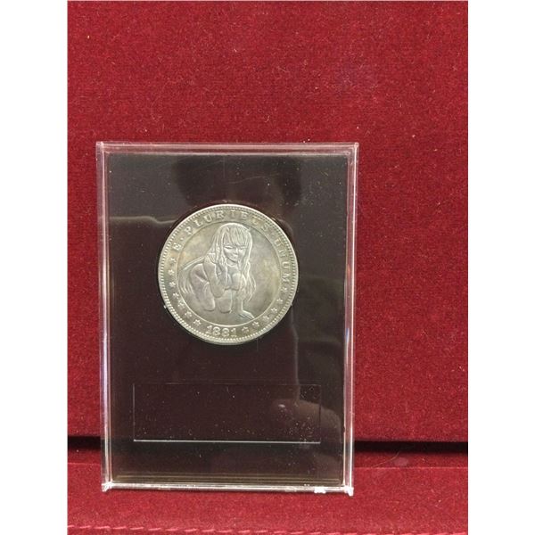 RARE 1881 Carson City Hobo Dollar