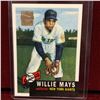 Image 1 : Willie Mays Baseball Card