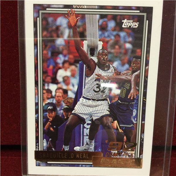 RARE 1992 You are bidding on a Shaquille O'Neal Basketball Card