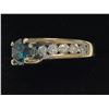 Image 3 : Breathtaking Genuine 2.5ct Blue Diamond, 18kt Gold Ring