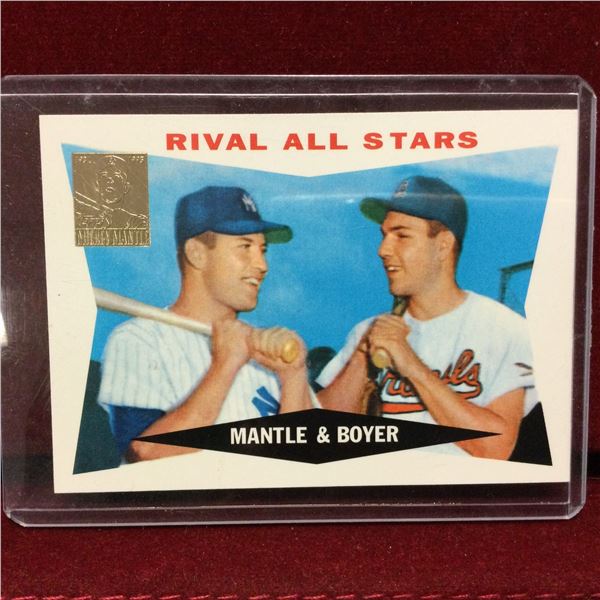 Mickey Mantle Baseball Card