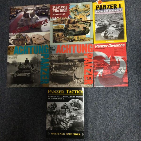 WW2 German Tank Books