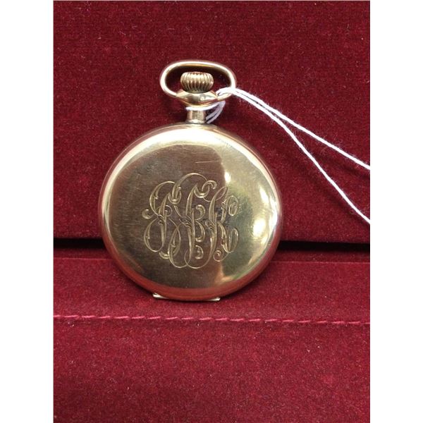 Men's 1900's Gold Elgin Pocket Watch