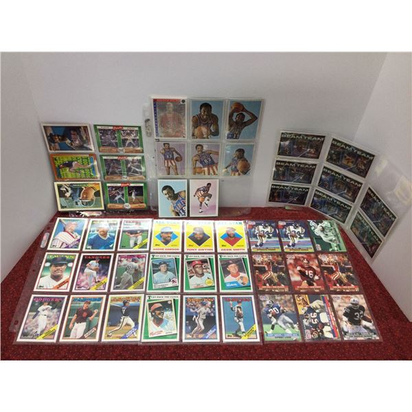 Baseball, Football & Basketball Card Collection
