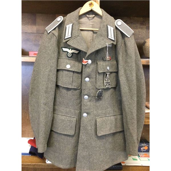 WW2 German Coat w/Medals