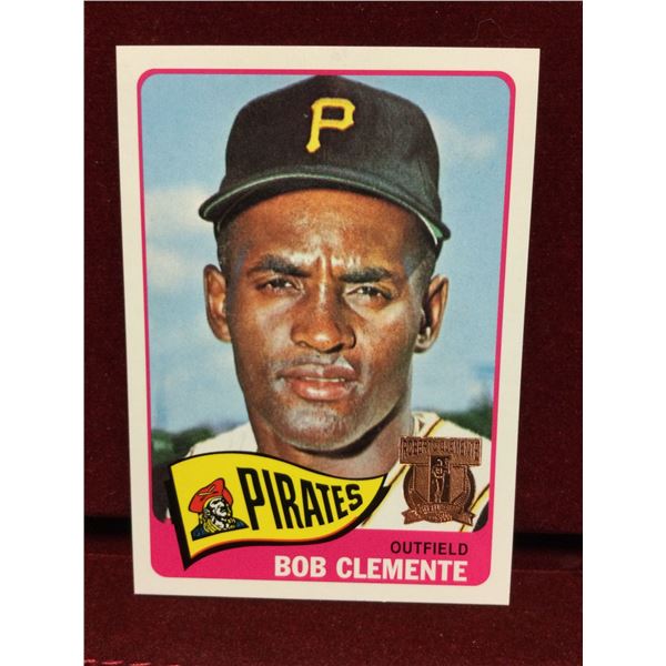 Bob Clemente Baseball Card