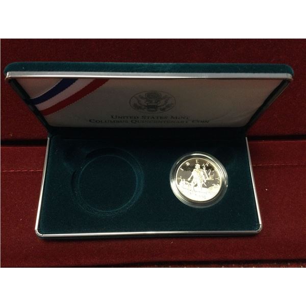 Gov't Proof Commemorative Columbus Half Dollar