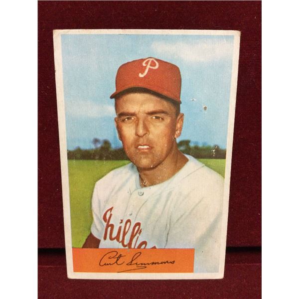 Curt Simmons #79 Baseball Card