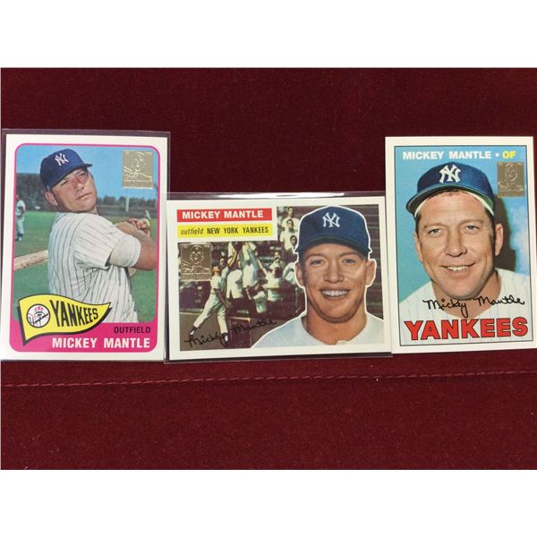3 Great Baseball Cards