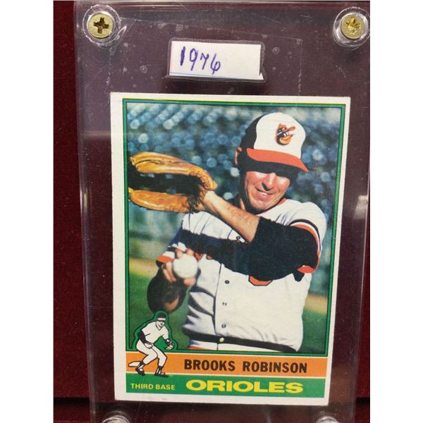 1976 Brooks Robinson Orioles Baseball Card