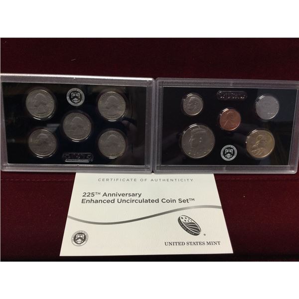 225th US Silver Anniversary Set
