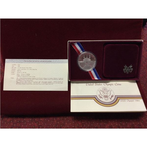 1984 Olympic Silver Dollar