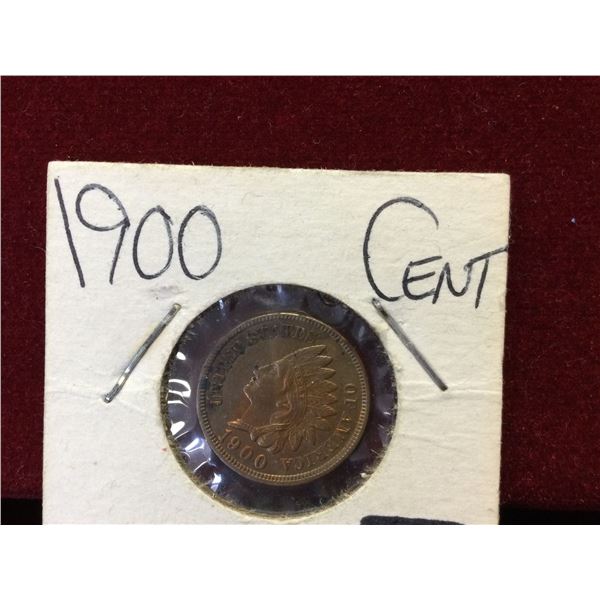 1900 GEM UNC Indian Head Cent