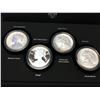 Image 2 : 4 Proof UNC Silver Medal Set