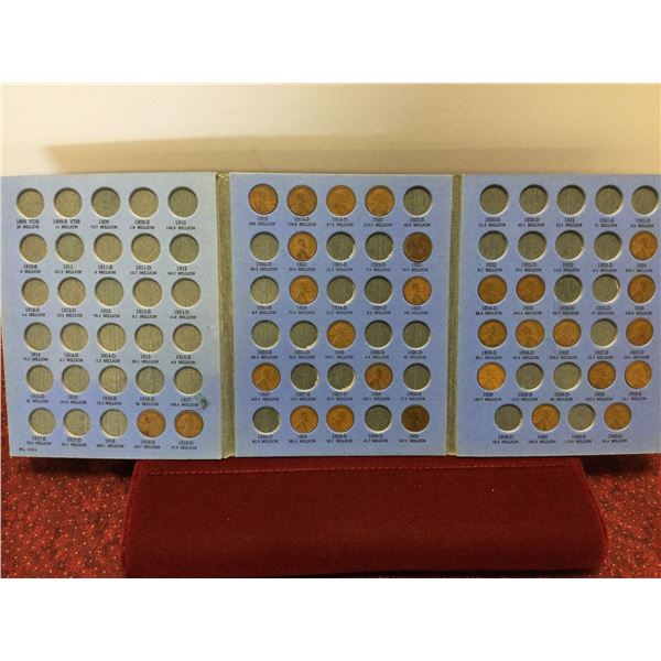 3 Partially Filled Coin Collector Books