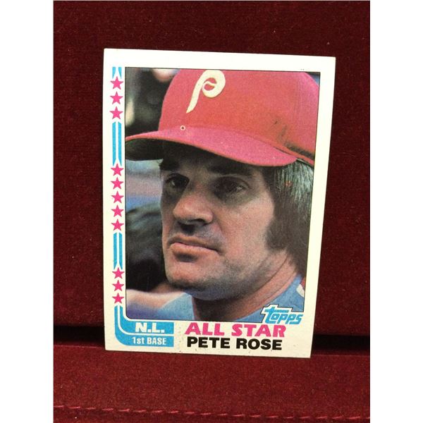 Pete Rose Baseball Card