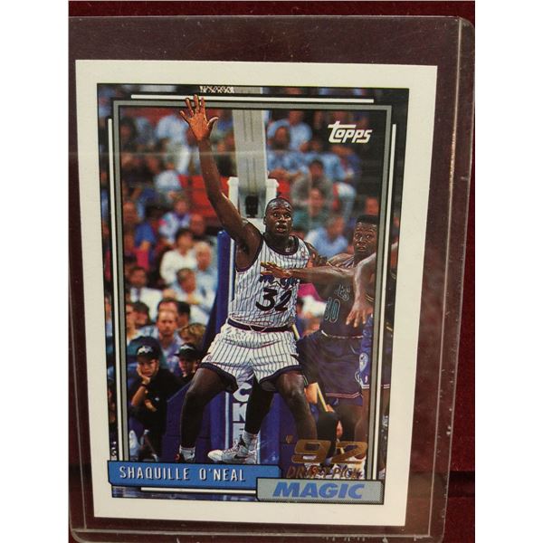 Rare: Shaquille O'neal Rookie Card