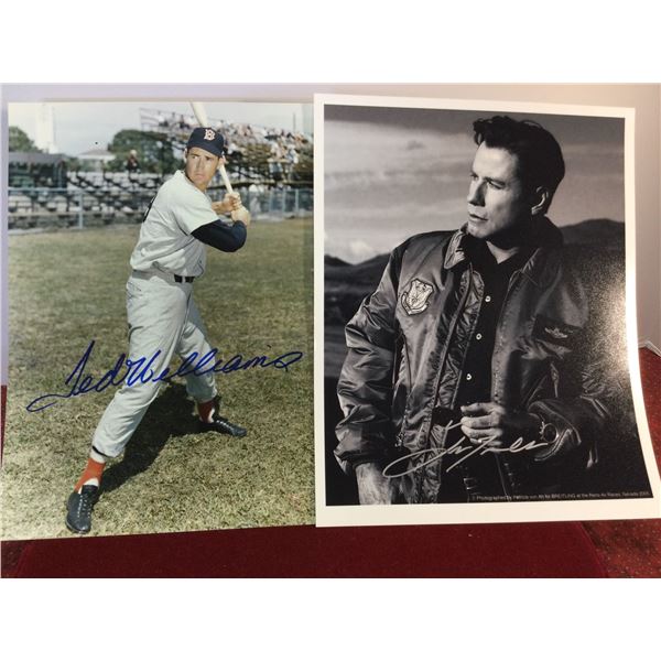 Ted Williams Autographed Photo