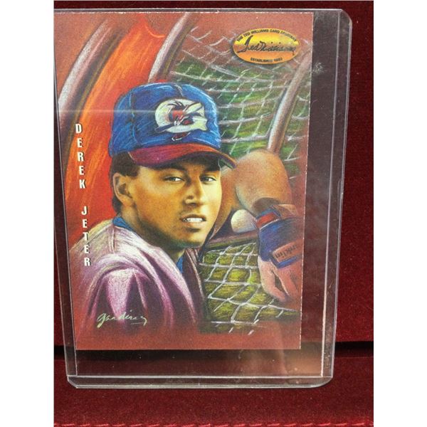 Derek Jeter Baseball Card