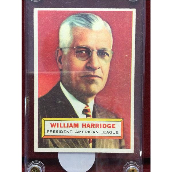 Vintage American League President William Harridge