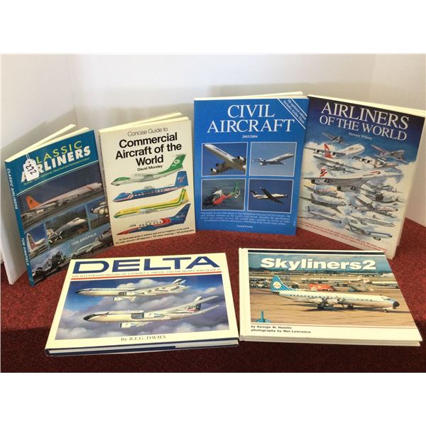 Collection of Commercial Airline Books