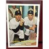 Image 1 : Power Hitters Mantle/Berra Baseball Card