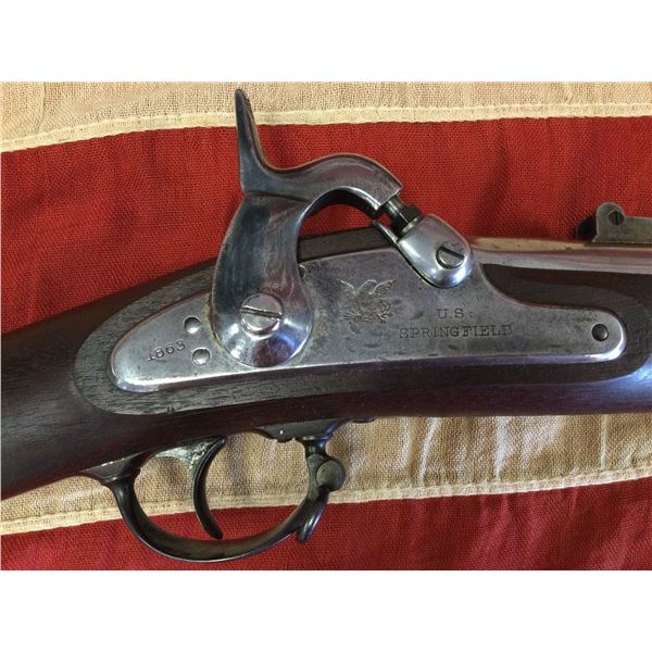 RARE 1863 Gettysburg Springfield Civil War Musket