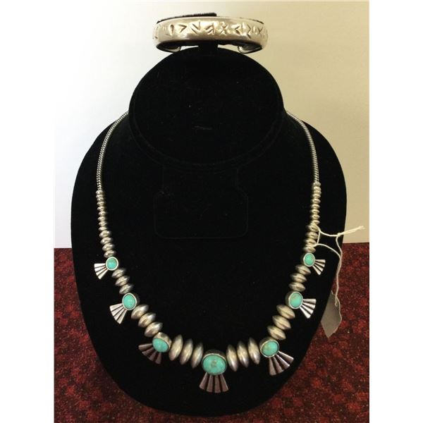 Native American Necklace and Bracelet