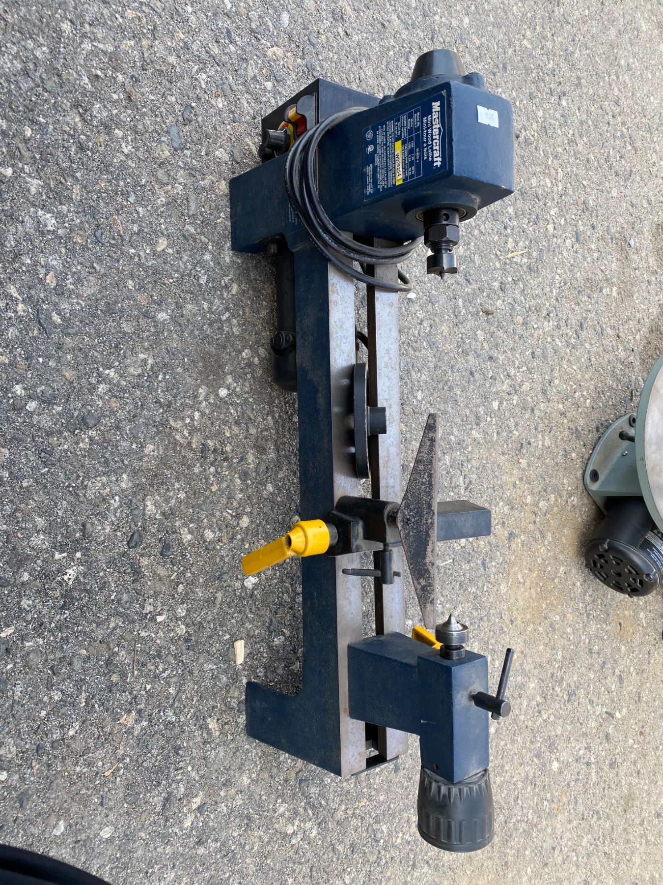 Mastercraft wood lathe