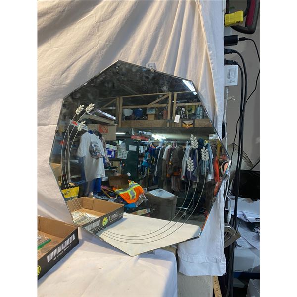 Vintage hanging mirror