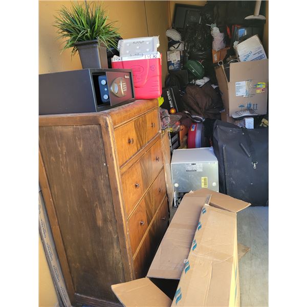 Contents of storage locker 400 Penticton Self Storage