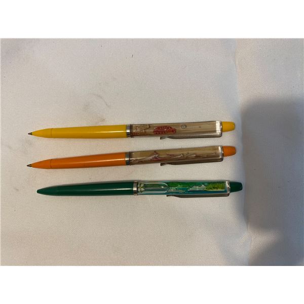 Collectible floating pens