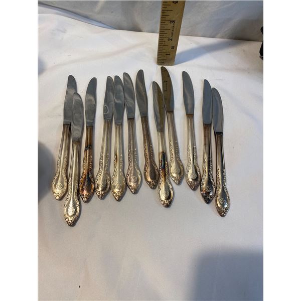 Vintage Air Canada set of 12 dinner knives
