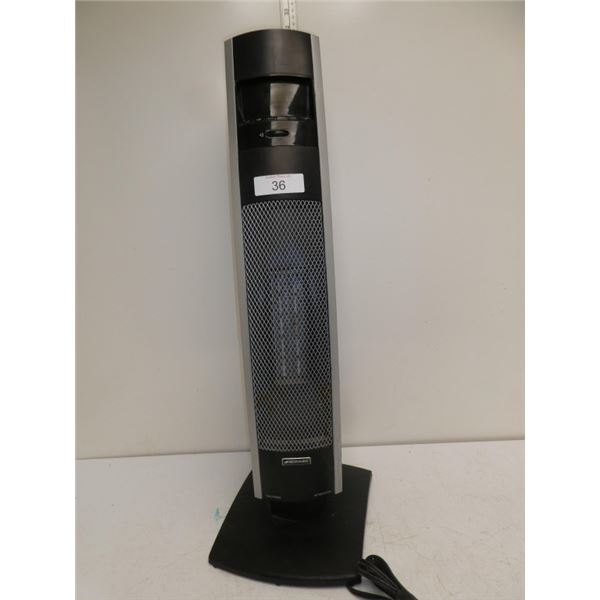 Bionaire tower heater, fan works