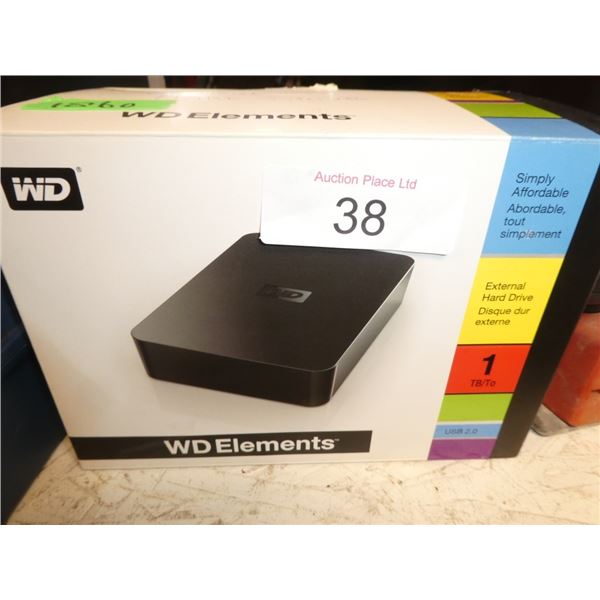 WD Elements 1TB external hard drive