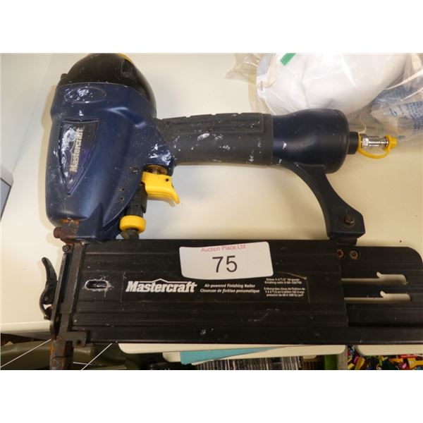 Mastercraft airpowered finishing nailer